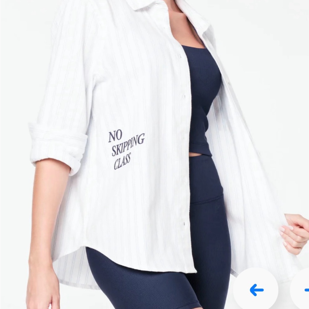 Zumba button down
